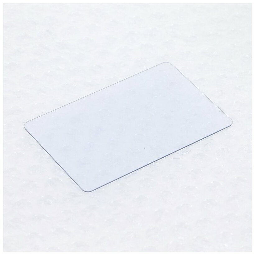 Табличка ПВХ Walraven BIS IKS-2000 86x54мм прозрачная