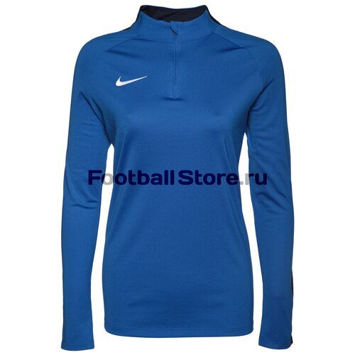 Свитер тренировочный женский Nike Academy 893710-463, р-р L, Синий