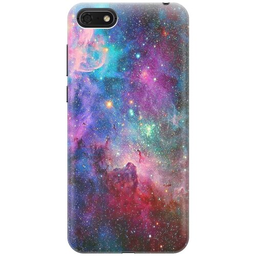 фото Gosso ультратонкий силиконовый чехол-накладка для huawei y5 (2018) / y5 prime (2018) / honor 7s / honor 7a с принтом "волшебный космос"
