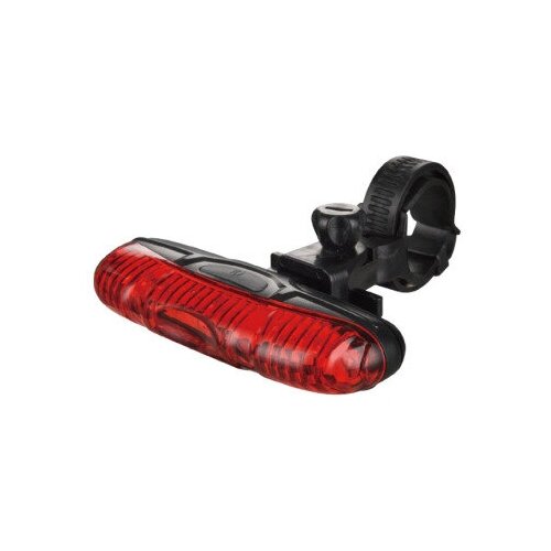 Фонарь велосипедный RAYPAL, задний, 80 LM, 5 LED, 2xAAA, 3 режима, RPL-2212, фонарь велосипедный задний super flash 0 5 watt smart