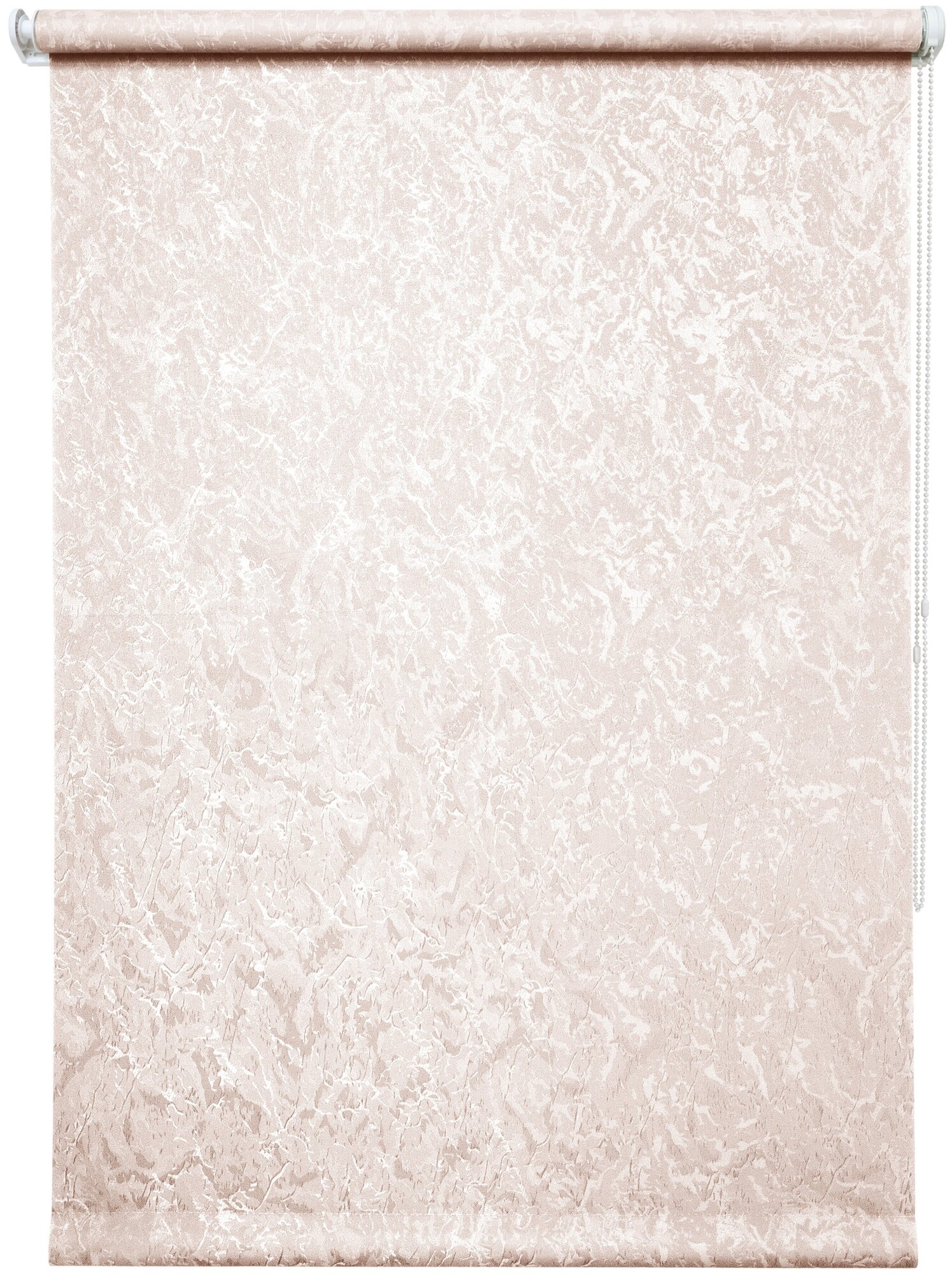 Рулонная штора Уют Фрост, 40х175 см, миндаль