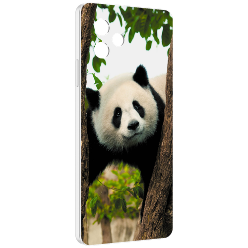 Чехол MyPads Панда-на-дереве для Huawei Nova Y61 / Huawei Enjoy 50z задняя-панель-накладка-бампер