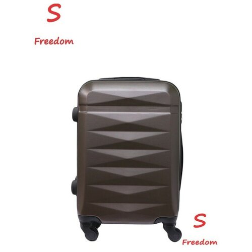 фото Freedom / чемодан s 57 см коричневый нет бренда