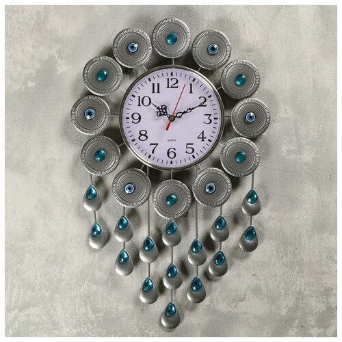 фото Часы настенные, серия: ажур, "малика", 30х47 см 1550653 quartz