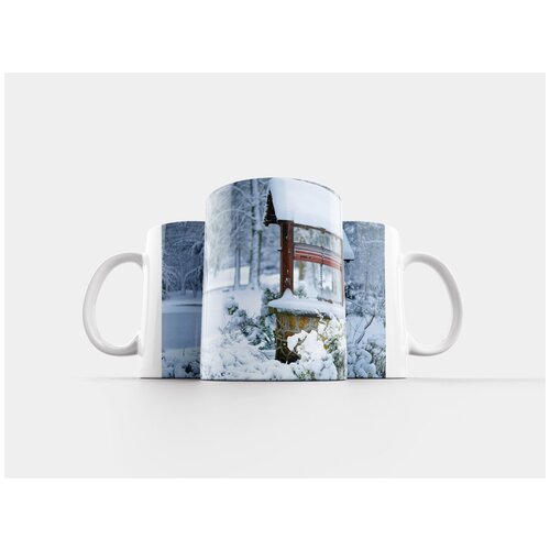 фото Кружка "снег, зима, фрост" 320 мл lotsprints