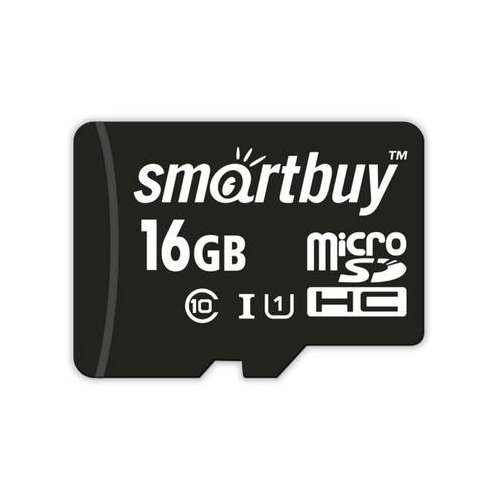 Карта памяти 16 ГБ microSDHC SmartBuy SB16GBSDCL10-01 Class 10 карта памяти smartbuy microsdhc 4 гб class 10 r w 25 14 мб с адаптер на sd 1 шт