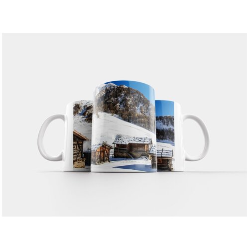 фото Кружка "южный тироль, альмендорф, зима" 320 мл lotsprints