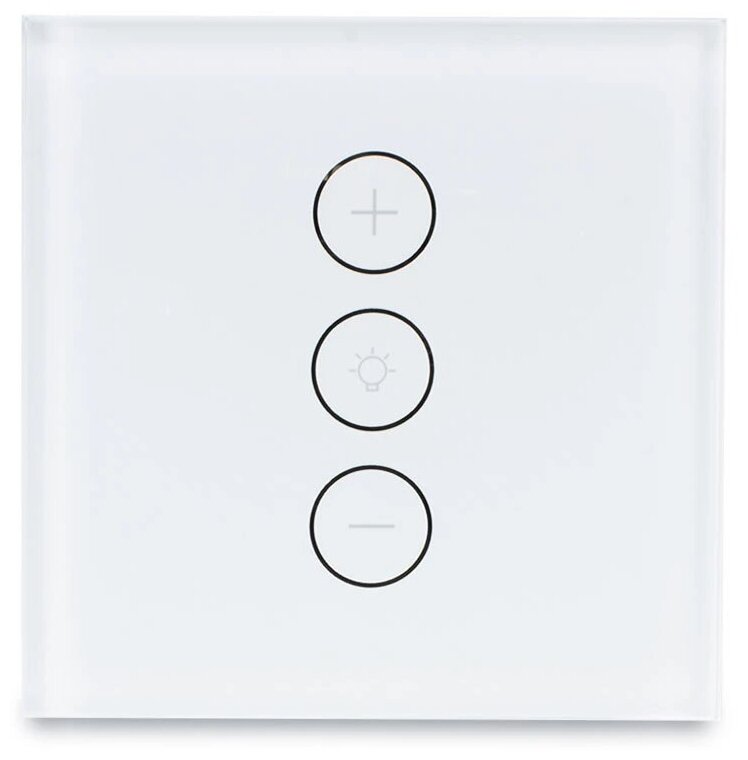 фото Умный одноканальный WIFI выключатель света с диммером PS-link WF-ED