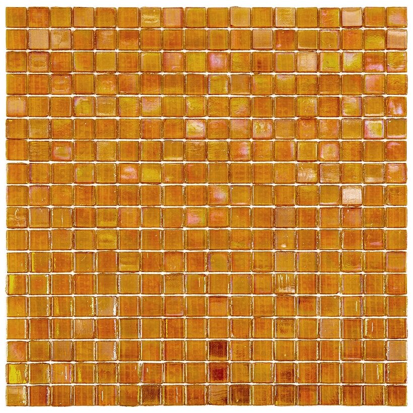 Мозаика Alma NN50 из глянцевого цветного стекла размер 29.5х29.5 см чип 15x15 мм толщ. 4 мм площадь 0.087 м2 на бумаге