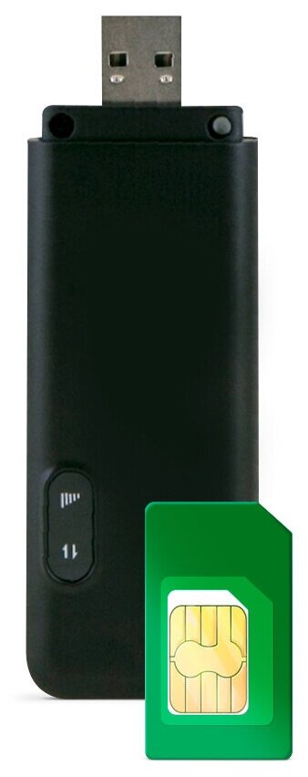 Модем 3G/4G Мегафон M150-4 USB +Router внешний черный