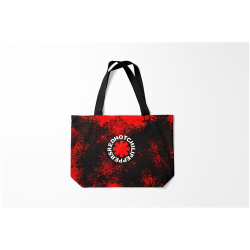 фото Сумка-шоппер / 46х35 см / рок / red hot chili peppers rhcp burnettie