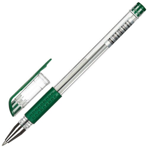 Ручка гелевая неавтомат. Attache Economy зеленый стерж, 0.5 мм, манж