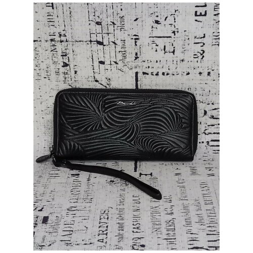 фото Кошелек женский кожаный barkli 00051-a226-b черный