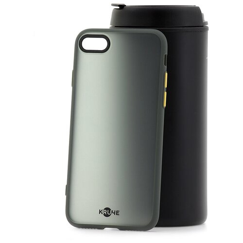 фото Чехол на айфон 7 kruche eye-guard dark green кruче