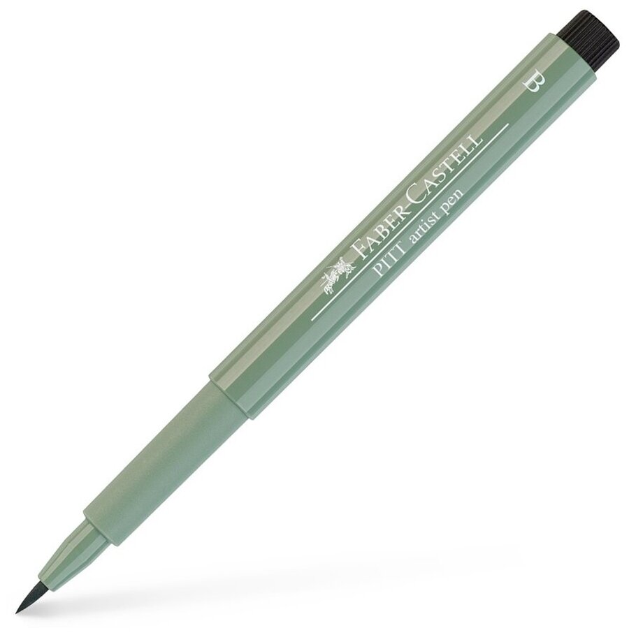 Капиллярная ручка Faber Castell Капиллярная ручка PITT ARTIST PEN BRUSH, цвет арктическая зелень