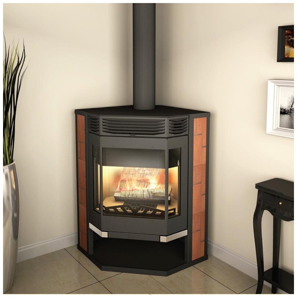 фото Печь-камин Мета Metafire Амур 12