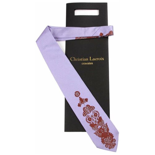 Модный сиреневый галстук для мужчин 2020 Christian Lacroix 71233