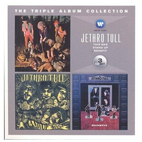 JETHRO TULL - The Triple Album Collection: This Was / Stand Up / Benefit (3CD)