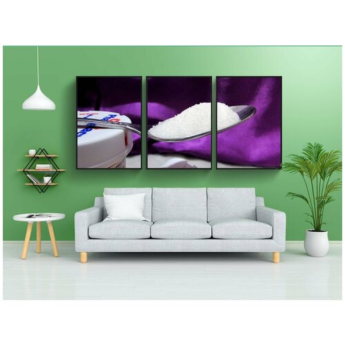 фото Набор модулных постеров для интерьера "сахар, диабетик, диабет" 60x90 см. в тубусе, без рамки lotsprints