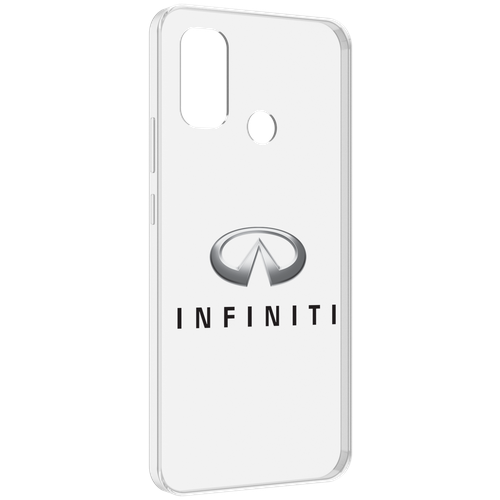 Чехол MyPads Infiniti-3 мужской для UleFone Note 10P / Note 10 задняя-панель-накладка-бампер