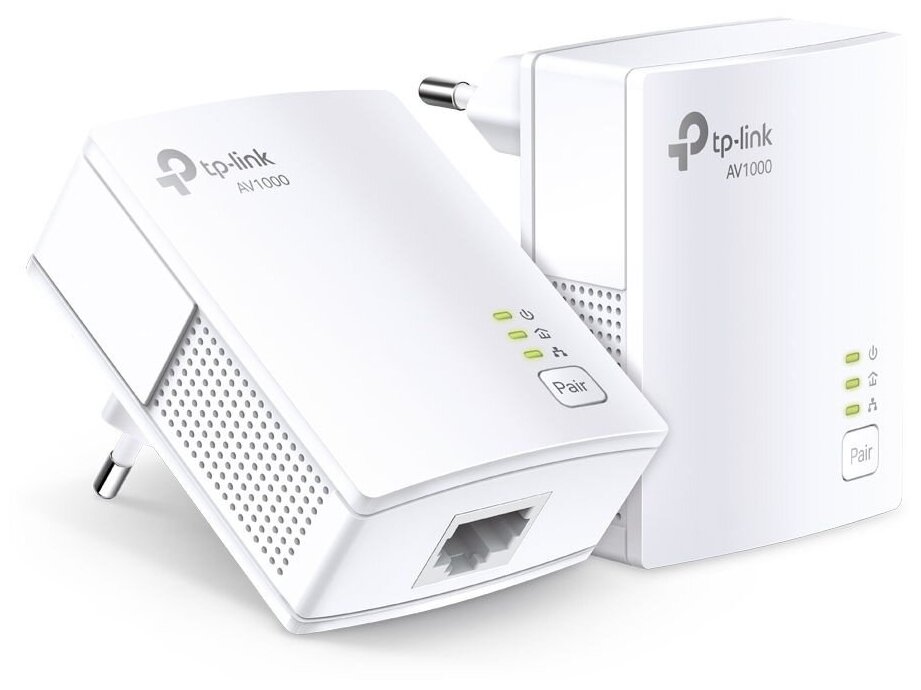 Сетевой адаптер Powerline TP-Link TL-PA7017 KIT AV1000 Gigabit Ethernet (упак:2шт)