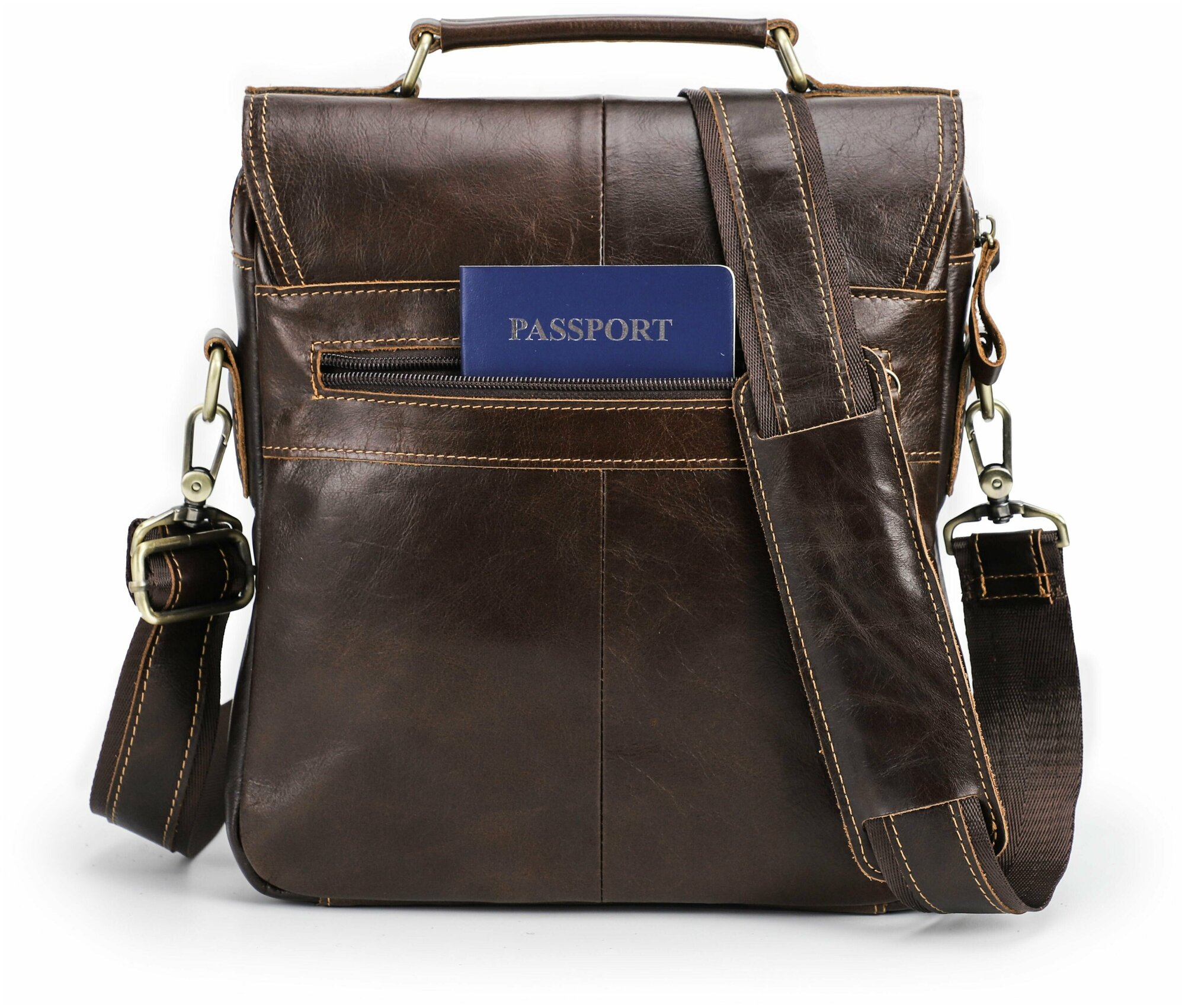 Сумка планшет VEREZZO, коричневый — фото 1