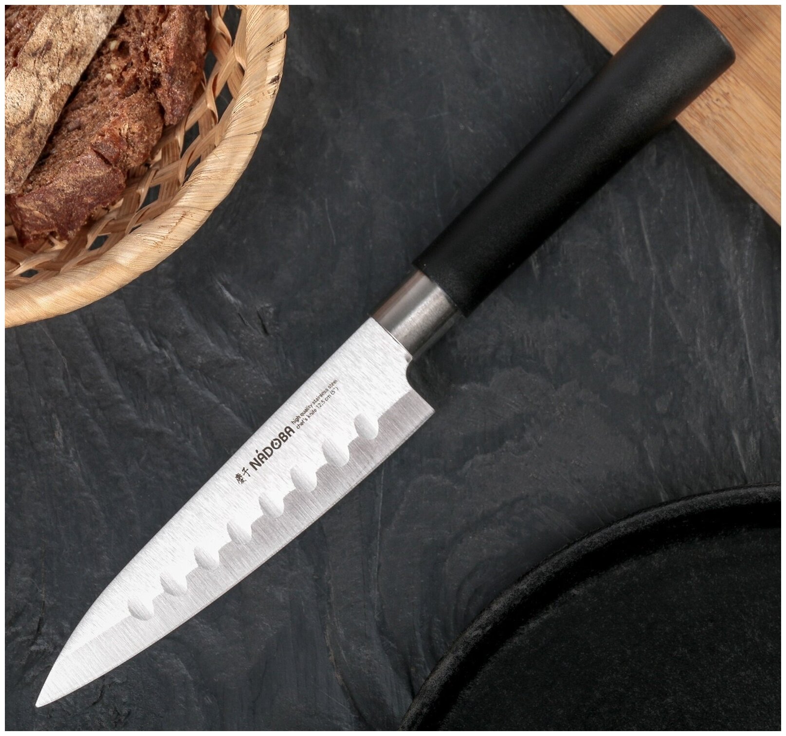 Нож поварской Nadoba Keiko 12,5 см - фото №20