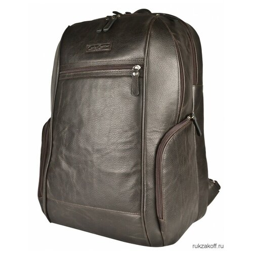 фото Кожаный рюкзак carlo gattini vicoforte brown