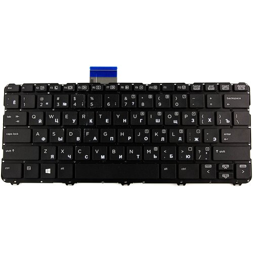 Клавиатура для HP 11 G1 p/n: 814342-001, V148730BC1 клавиатура для hp nc4400 tc4200 eng p n pk13au00100 b867301lwvx04f