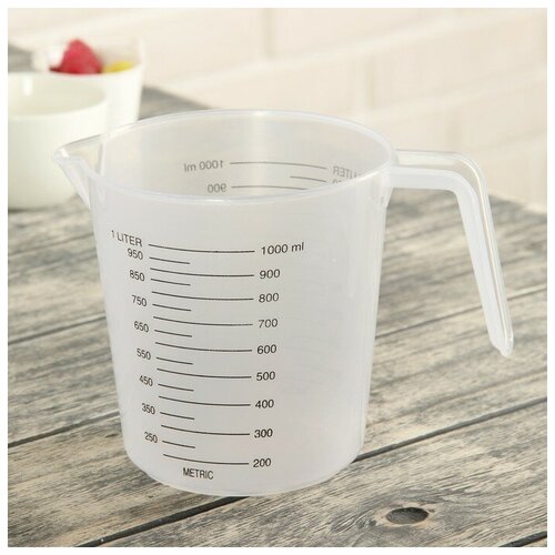 Кувшин мерный 1 л 241₽