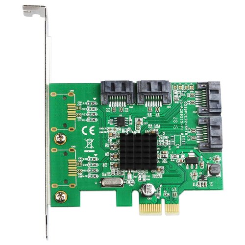 Контроллер Orient M9215S контроллер sata3 orient a1061sm2 pci express на sata и sata m2 внутренние до 6tb чип asm1061