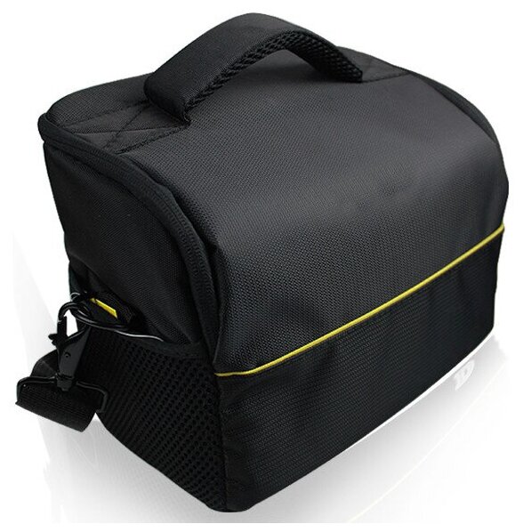 Чехол-сумка для MyPads TC-1220 фотоаппарата Nikon D5500/ COOLPIX B500/ B700 из качественной износостойкой влагозащитной ткани черный