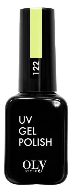 Olystyle гель-лак для ногтей UV Gel Polish, 10 мл, 122 солнечный неон