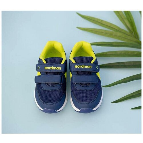 Кроссовки для мальчиков, цвет синий, размер 29, бренд NordMan, артикул 2-899-B01 Jump синего цвета