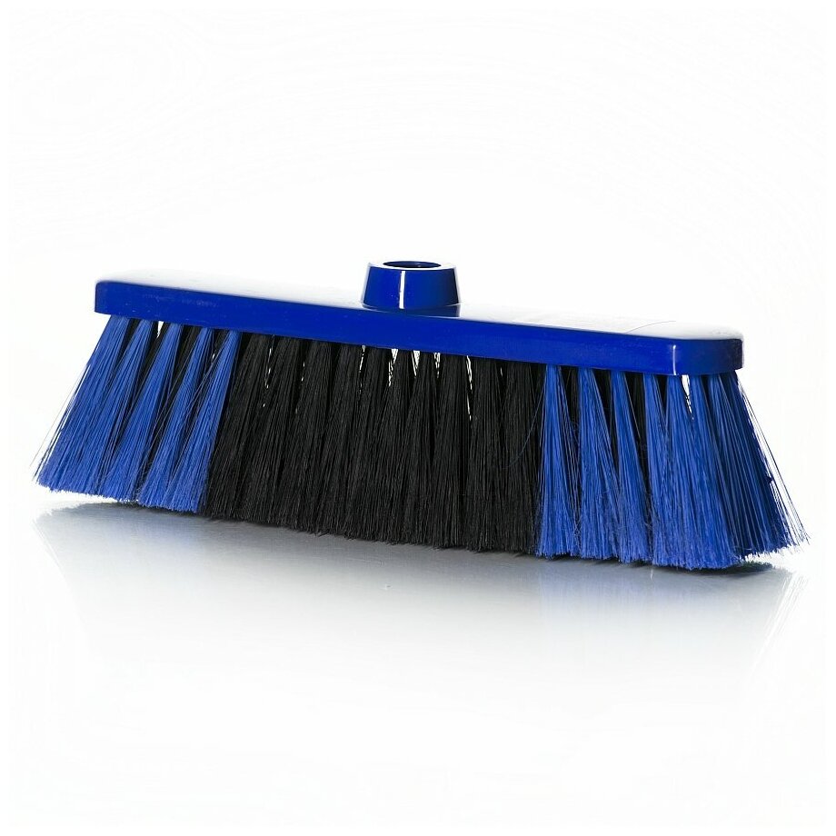 Щетка для уборки мусора "люкс" (цвет синий)