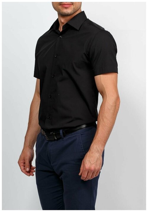 Рубашка GREG, размер 174-184/37, черный
