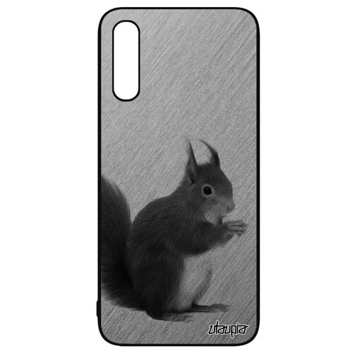 фото Ударопрочный чехол для // galaxy a50 // "белка" беличьи вредитель, utaupia, оранжевый