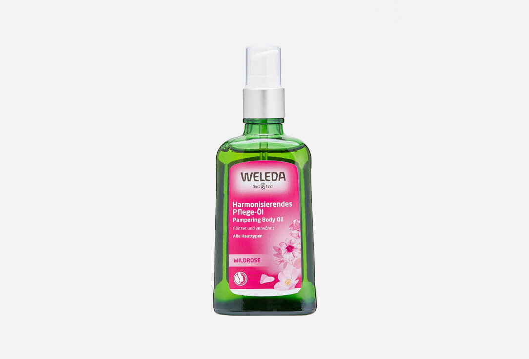 Масло дикой розы Weleda, Wild Rose Pampering Body Oil 100мл