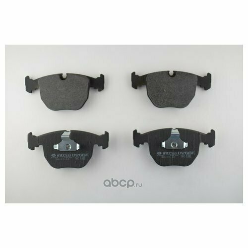 Колодки тормозные дисковые /комплект 4 шт/ Intelli D266E