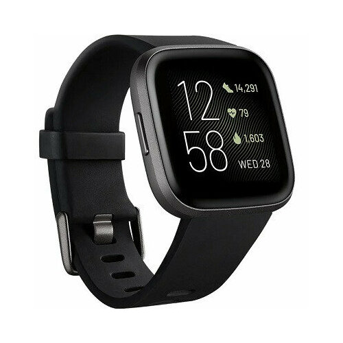 Умные часы Fitbit Versa 2 Wi-Fi NFC blackcarbon 1399000₽