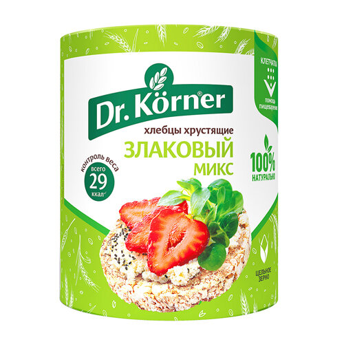 Хлебцы Dr. Korner "Злаковый микс" хрустящие, 90гр - фото №7