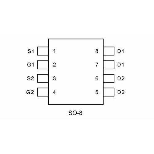Микросхема APM4953 P-Channel MOSFET 30V 149A SO8 42000₽