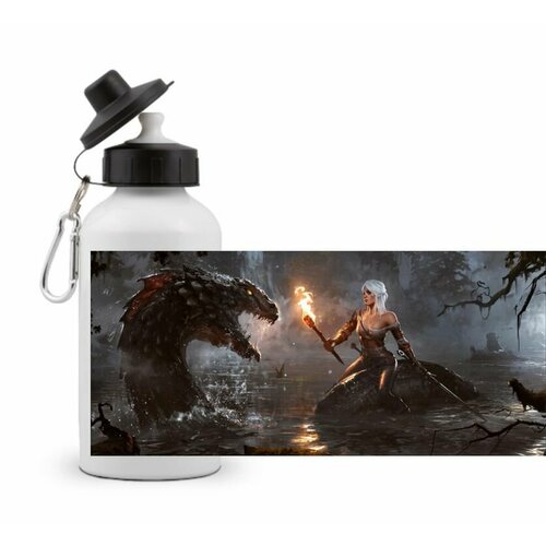 фото Спортивная бутылка witcher, ведьмак №12 goodbrelok
