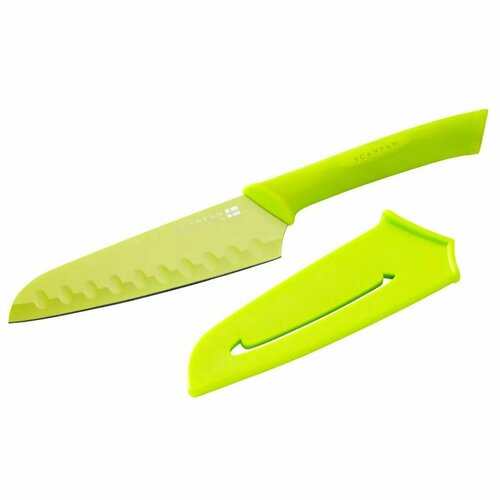 Нож кухонный SCANPAN Spectrum Santoku Knife, 14 см, нержавеющая сталь, цвет зеленый