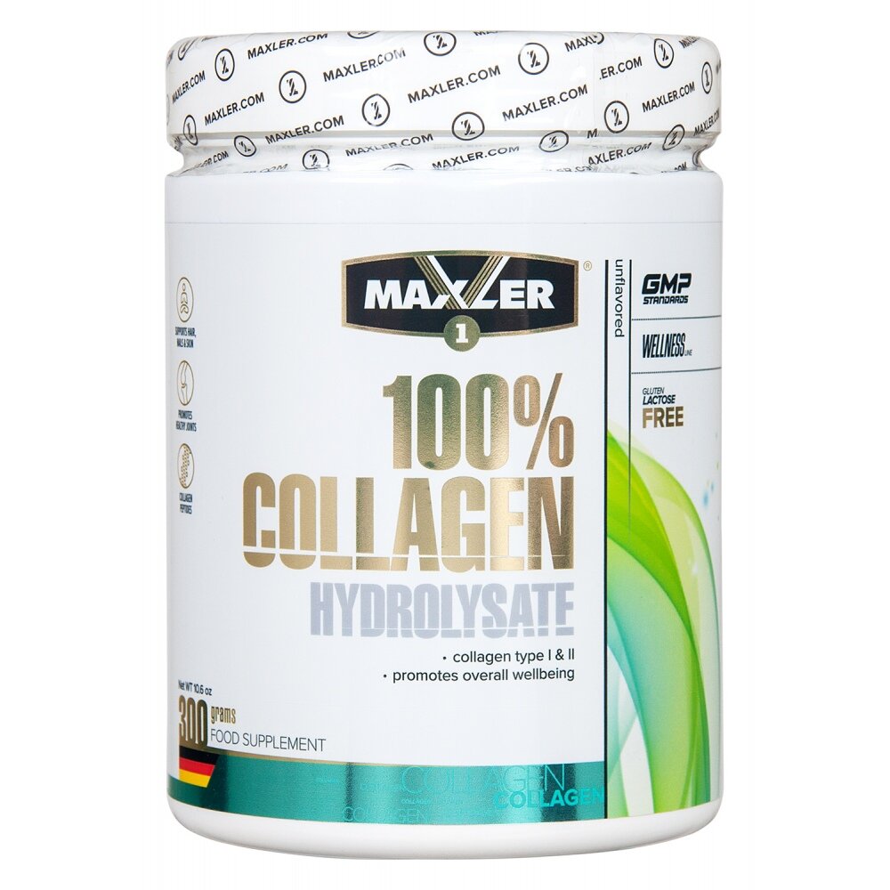 100% Collagen Hydrolysate, 300 г, Unflavored / Без вкусовых добавок
