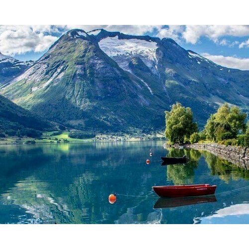 Картина по номерам "Норвегия" 40х50