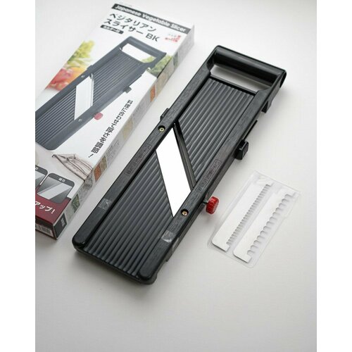 Shimomura Терка для нарезки овощей, 3 насадки, 107-325-28, нерж. сталь, ABS пластик