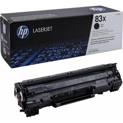 Картридж лазерный черный HP №83X (CF283X) для LJ Pro M201