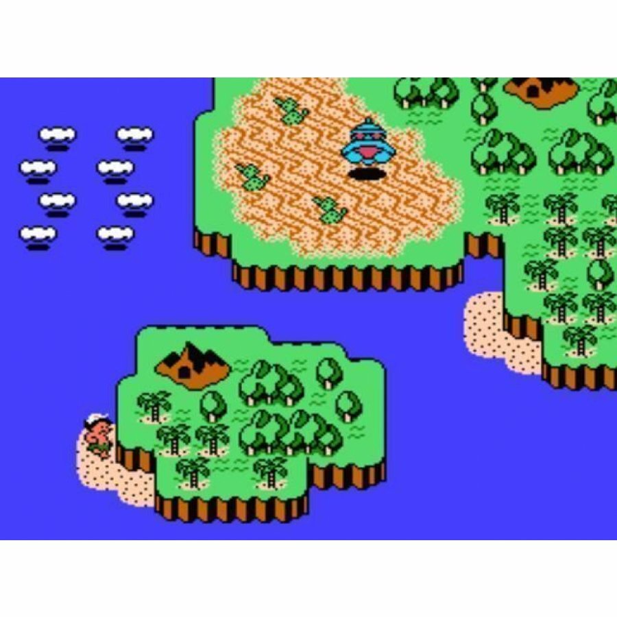 Игра Остров Приключений 3 (Adventure Island 3) 8 bit Картридж для денди — фото 1