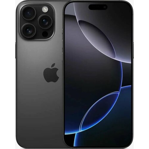 Смартфон Apple iPhone 16 Pro Max 256Gb Black Titanium 124690₽